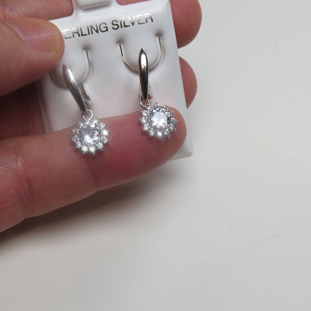 Sterling Silver Earring Hand Crafted Dangling